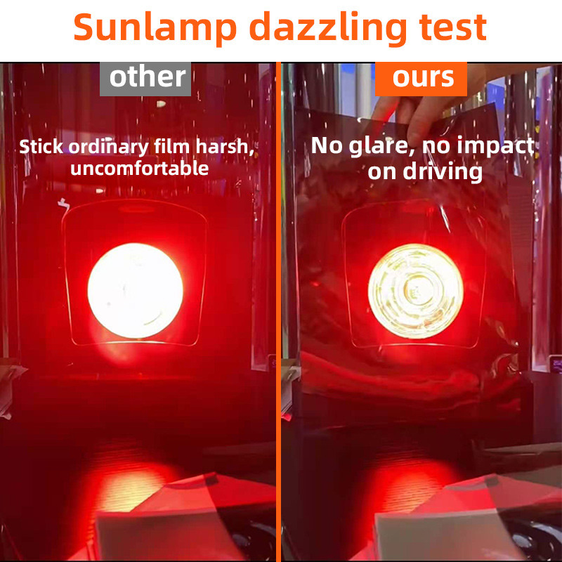 1.52*30m UV PRODe seguridad de automóvil Fabricante de seguridad 2 capas de rollo de carbono de vidrio de ventana de automóvil película de tintura solar