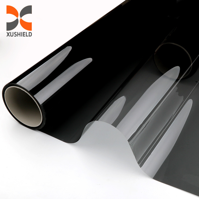 1.52*30m UV PRODe seguridad de automóvil Fabricante de seguridad 2 capas de rollo de carbono de vidrio de ventana de automóvil película de tintura solar