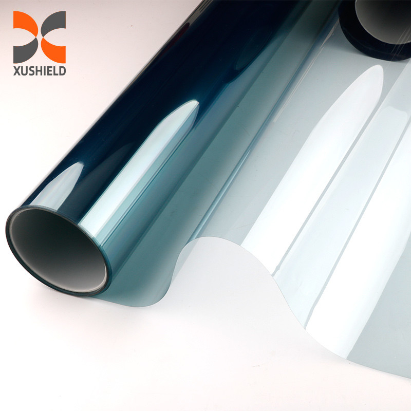 1.52*30m UV PRODe seguridad de automóvil Fabricante de seguridad 2 capas de rollo de carbono de vidrio de ventana de automóvil película de tintura solar