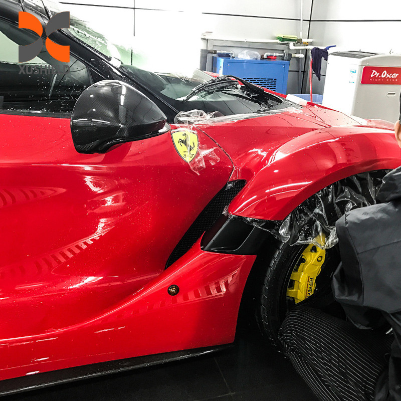 15 años de garantía TPU Luminosa auto-curativa 7.5 mil Anti-rasguños Rollo hidrofóbico de pintura de automóviles Película de protección
