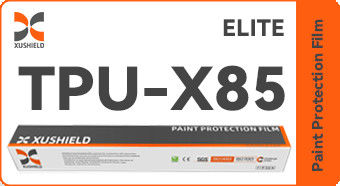 8.5mil Alta hidrofobidad brillante de alta calidad Reparación térmica anti arañazos Película de protección de pintura de automóviles TPU transparente