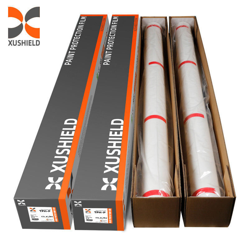 TPH 1.52*15M Rollo de alto brillo CLEAR Transparente Adhesivo Protección de pintura de carrocería de automóviles Ppf Film Tph