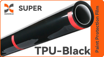 TPU NEGRO TPU material de pintura para automóviles película de protección ppf con el mejor suministro para la carrocería de automóviles proteger la película ppf de color