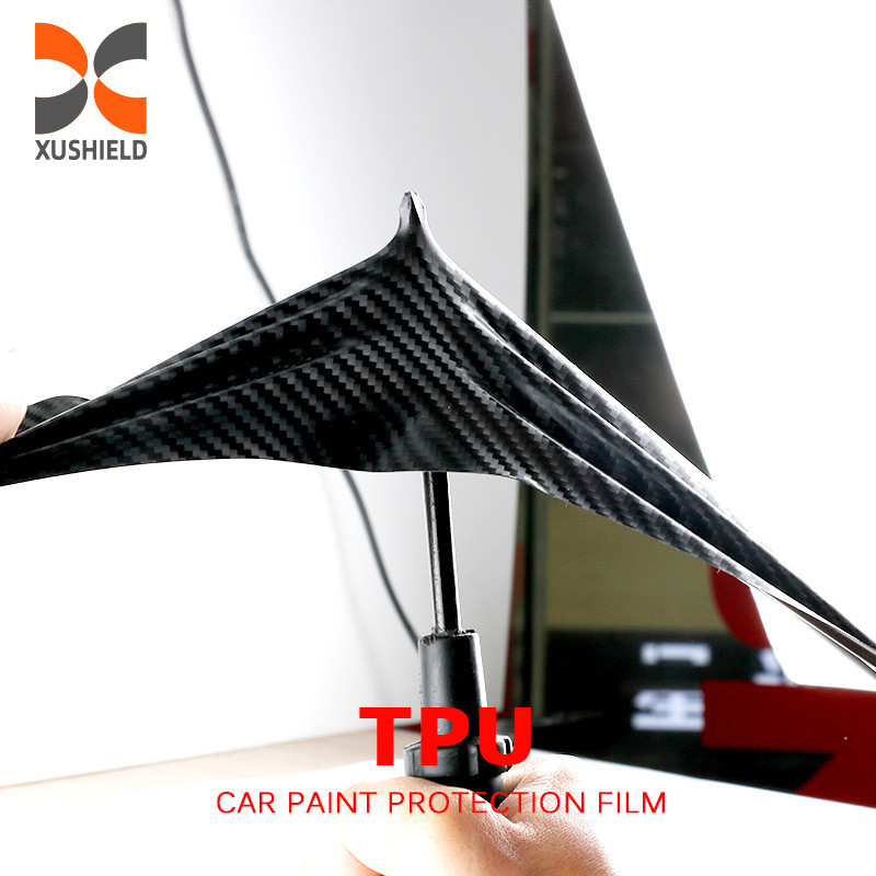 TPU Fibra de carbono Faros de protección para automóviles ppf TPU película de pintura de automóviles película de protección para automóviles TPH color mate ppf autocuración