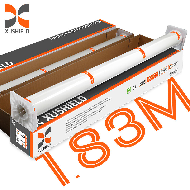 Tamaño 1.83*15m 71in*50ft Rollo de autocuración hidrofóbico Anti arañazo envoltura PPF película de protección para automóviles TPU