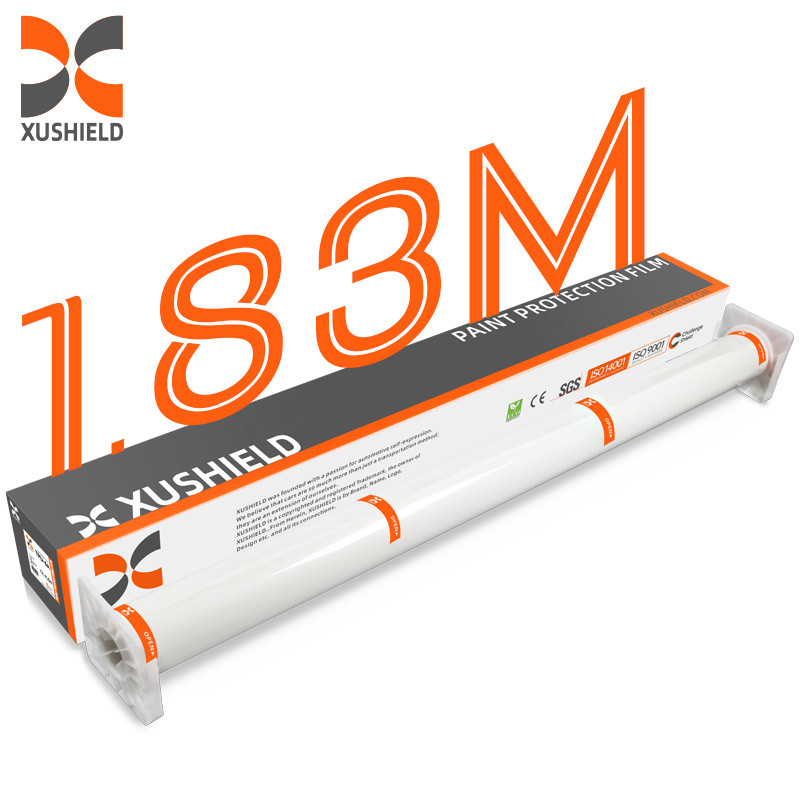 Tamaño 1.83*15m 71in*50ft Autocuración Transparente Pedazo PPF Película Protección de pintura para automóviles Película TPU Protección para automóviles
