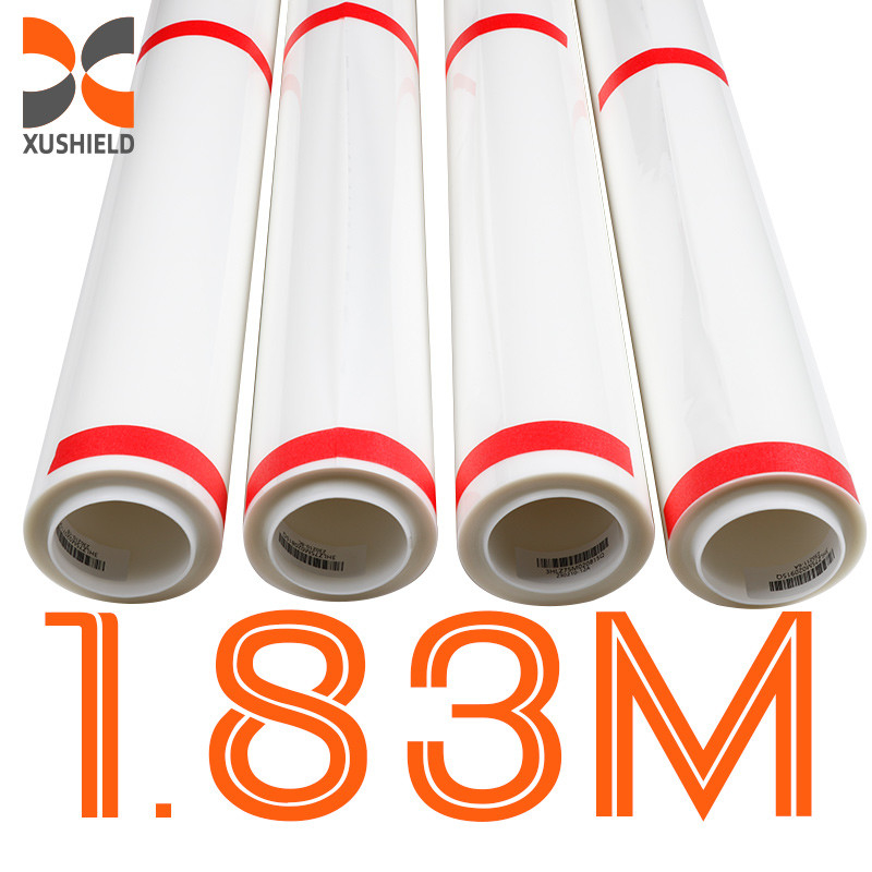 Tamaño 1.83*15m 71in*50ft Autocuración Transparente Pedazo PPF Película Protección de pintura para automóviles Película TPU Protección para automóviles