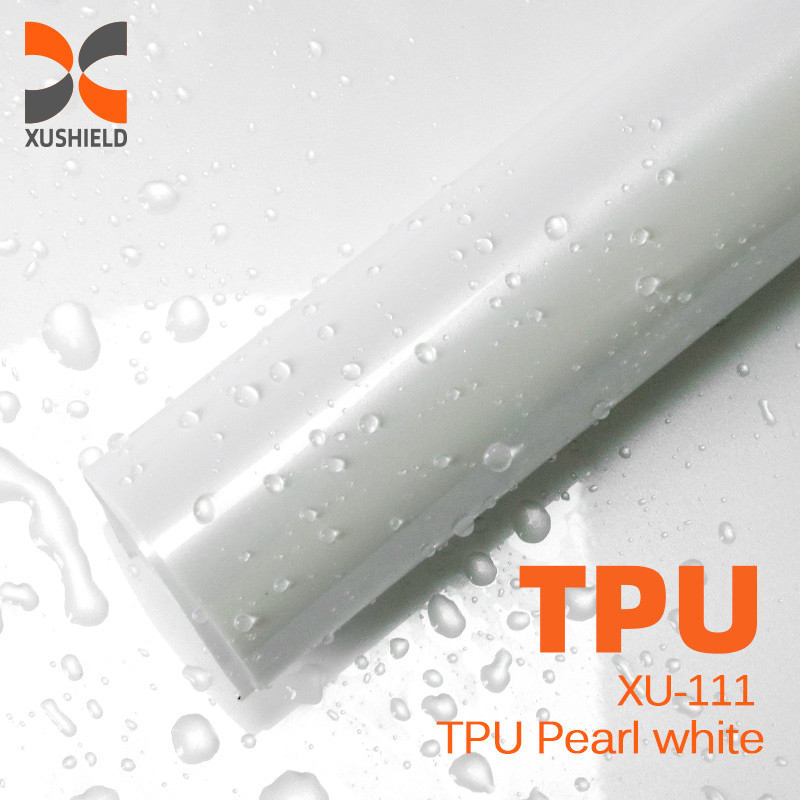 TPU Perla blanco de alta calidad TPU PPF película anti arañazos auto-curativo PPF TPH brillo claro cuerpo del coche PPF película de protección de pintura para pintura del coche