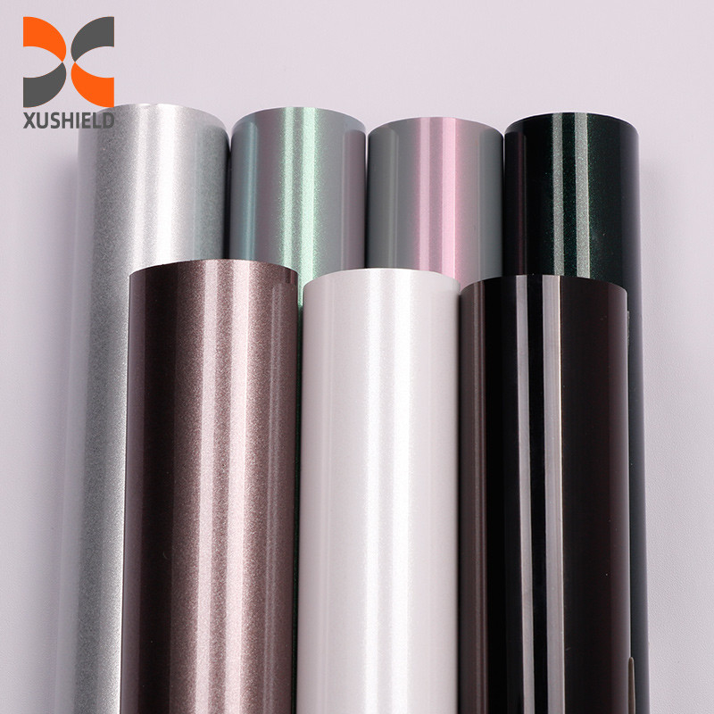 TPU Películas para automóviles de color negro verde Cambiar de color PPF Metal líquido Rojo Auto 1.52*17m/rollo Ppf Película de protección de pintura Película de PPF de color