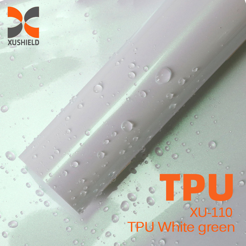 TPU Blanco verde 1,52m*15m verde naranja gris calor auto-curativo tpu PPF cambio de color ppf auto pintura anti arañazos película de protección de la superficie del coche