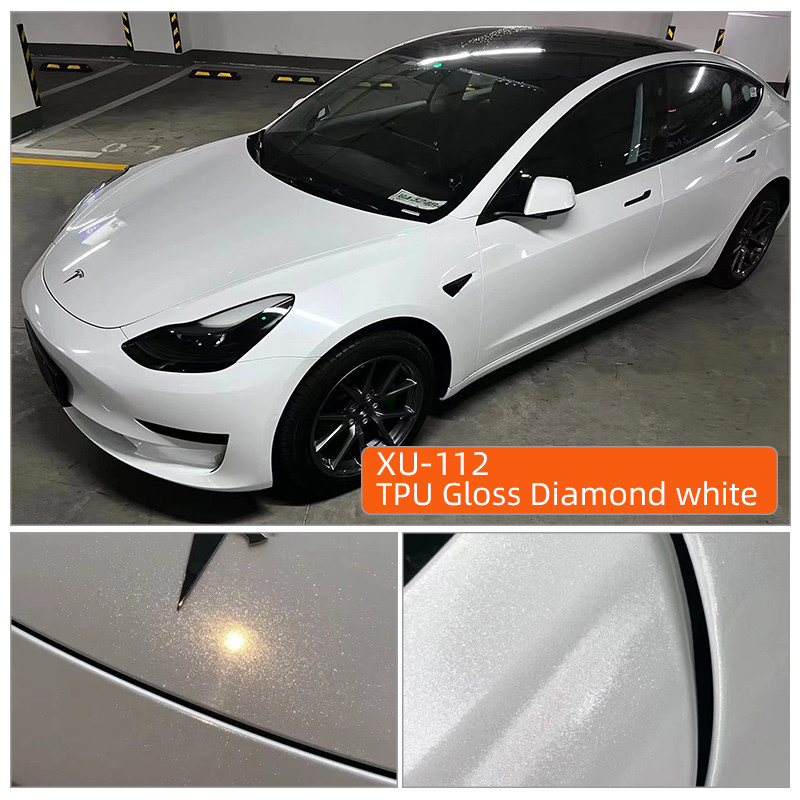 TPU Brillante Diamante Blanco PPF Film Ultimate Plus Transparente Película de Protección para Coches Negro Mate Película de Protección de Pintura TPU