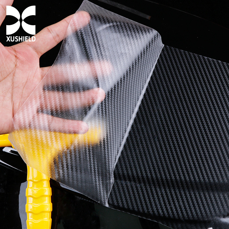 Película de protección de pintura de fibra de carbono personalizada Mat TPU ppf película de protección de automóviles mate película anti arañazos película de envoltura de automóviles mate