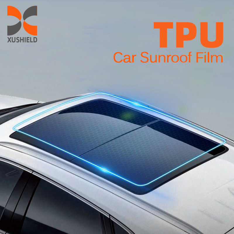 Protector a prueba de explosión TPU Techo solar PPF Ventana de cristal de ventana de automóvil Tinta de ventana de vidrio película solar Film de techo de automóvil Film de claraboya