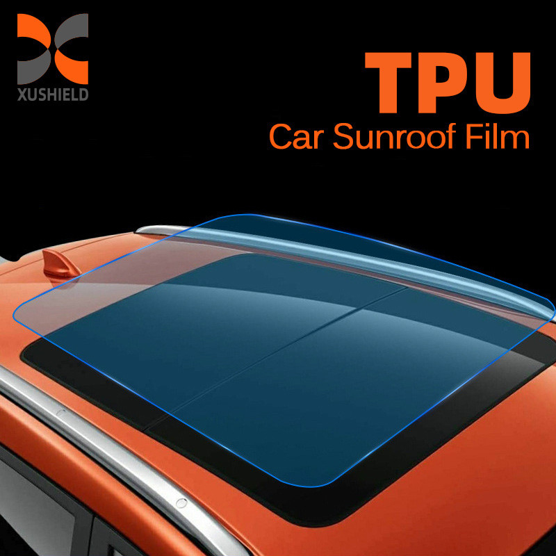 Techo solar universal fábrica de automóviles protector solar autoadhesivo de vidrio de automóvil Panorama de techo solar película del cielo