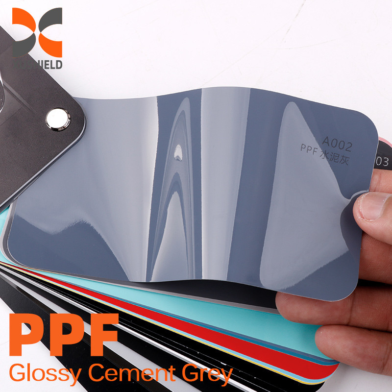 XUSHIELD Película popular para automóviles de color adhesivo de automóvil verde ácido auto-curativo tph PPF Car Vinyl film para el cuerpo del vehículo