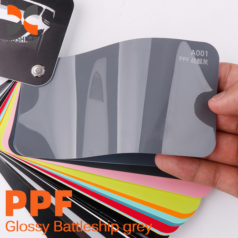 181colores Garantía 5 años Estirable Anticorcho Cambio de color Color PPF Pintura Película protectora TPU
