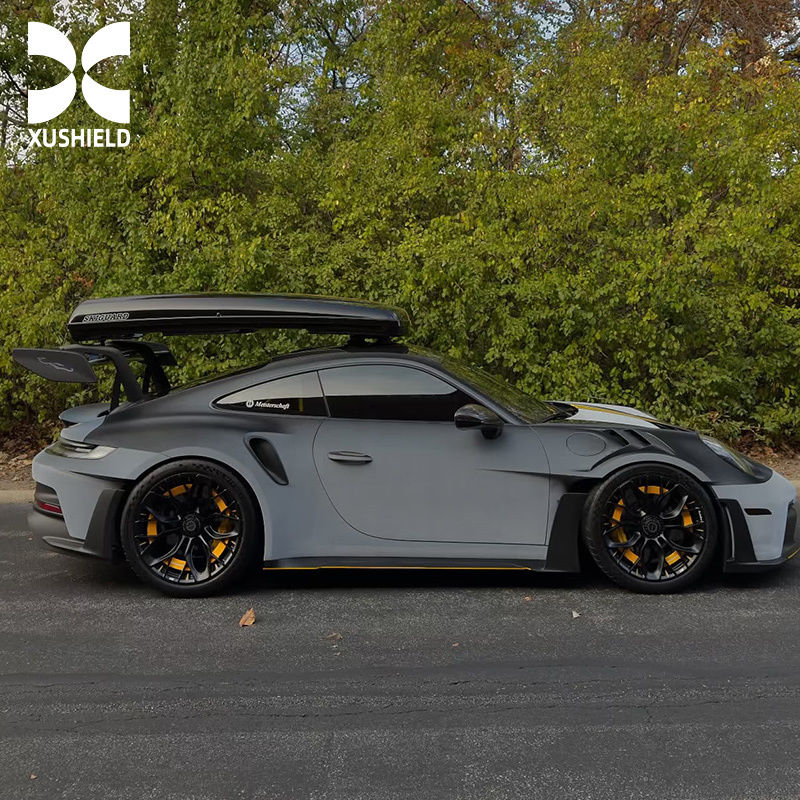 TPU Blanco se vuelve negro Precio de fábrica de película PPF Venta caliente Película de protección de pintura Adhesivo de película protectora para todo el vehículo