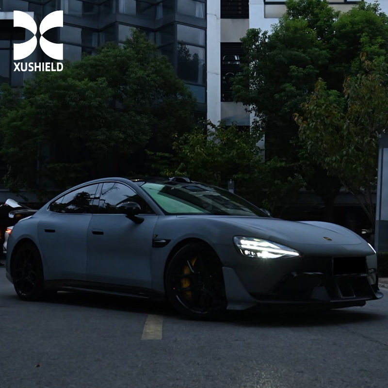 Calidad personalizada de EE. UU. Global más bajo Blanco se vuelve negro Precio Película de TPU PPF Película de protección para automóviles Envoltura de automóviles Eclipse solar negro