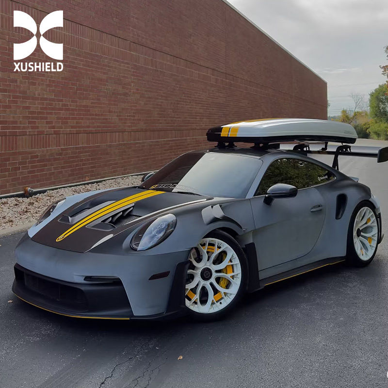 Calidad personalizada de EE. UU. Global más bajo Blanco se vuelve negro Precio Película de TPU PPF Película de protección para automóviles Envoltura de automóviles Eclipse solar negro