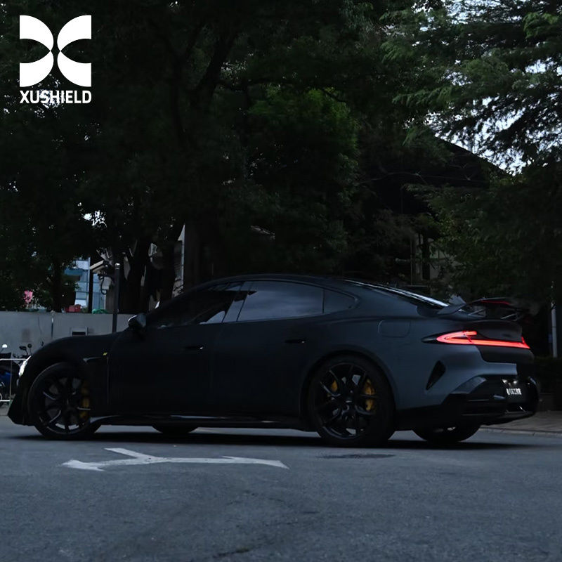 TPU Blanco se vuelve negro Precio de fábrica de película PPF Venta caliente Película de protección de pintura Adhesivo de película protectora para todo el vehículo