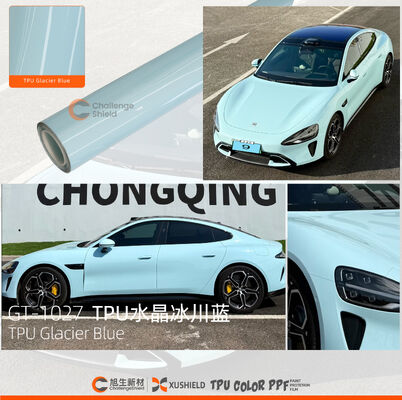 Película TPU PPF de auto-curación a prueba de rayos UV que cambia de color para protección de pintura de automóviles